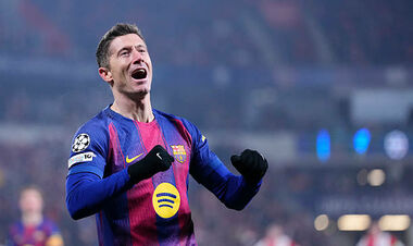 Левандовски забивал в 15 сезонах ЛЧ подряд. Лишь у троих игроков больше