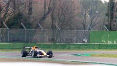 Стали известны детали первого теста команды Ф1. Время круга упало на 35 сек