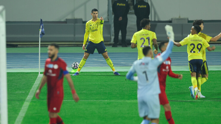 Роналду забил гол и принес команде Аль-Наср победу в матче чемпионата