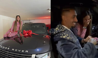 ФОТО. Зірка Барселони подарував дружині розкішний Range Rover
