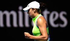 Действующей чемпионке AusOpen снова пришлось делать камбек в одном из сетов