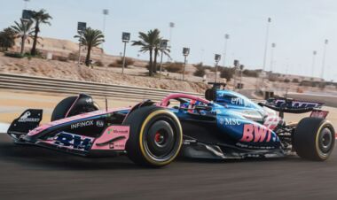 Формула-1. Презентация ливреи команды Альпин. Смотреть онлайн LIVE