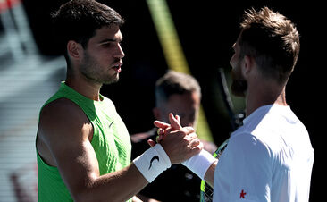 Алькарас розгромив Муте. Визначено дві пари 1/8 фіналу Aus Open у чоловіків