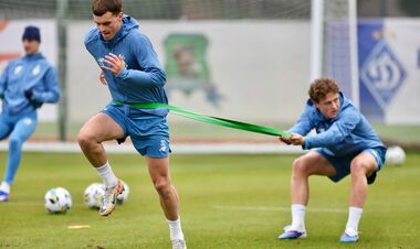 ФОТО. Тренировка Динамо. В Анталии началась неделя дождей