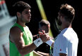 Алькарас розгромив Муте. Визначено дві пари 1/8 фіналу Aus Open у чоловіків