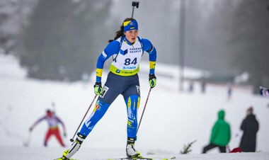 Две украинки финишировали в цветочной зоне юниорского ЧЕ по биатлону