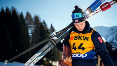 Лыжные гонки. Экс-биатлонист вместе с партнером выиграл парную гонку КМ