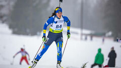 Две украинки финишировали в цветочной зоне юниорского ЧЕ по биатлону