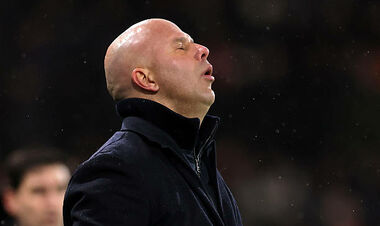 ФОТО. Обличчя та емоції Слота після пропущеного голу на 90+5