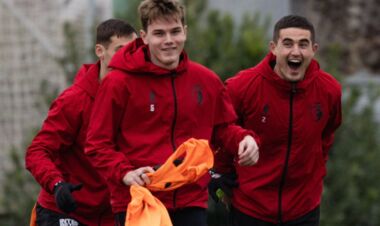 Работа на сборах продолжается. Верес играет с ФК Азия