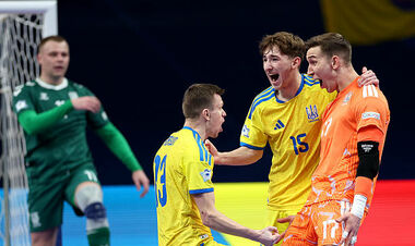 ВІДЕО. Третій гол України. Воротар Сухов пройшов і зробив асист на Корсуна