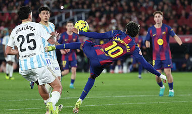 ВИДЕО. Ямаль забил фантастический гол ударом через себя