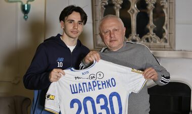 Суркіс розповів, для чого Динамо продовжило контракт зі Шапаренком