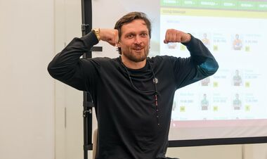 Александр Усик присоединился к Полесью на тренировочных сборах в Испании