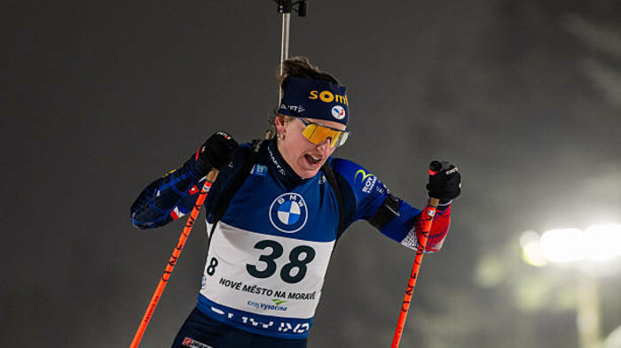 Вперше після скандалу. Жюлья Сімон виграла масстарт на Кубку світу