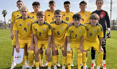 Украина U-16 нанесла поражение Чехии U-16 на старте турнира в Турции