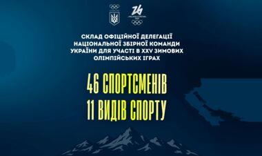 ОФІЦІЙНО. Відомий склад делегації збірної України на зимову Олімпіаду
