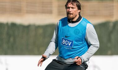 ВИДЕО. Бразильский легионер Полесья травмировал Усика на тренировке