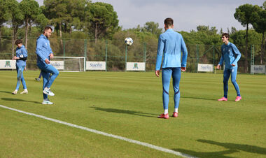 ФОТО. Візит Ярмоленка. Динамо U-19 веде підготовку до матчу ЮЛУ з Атлетіко