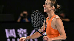 ФОТО. Світоліна написала «Україно, для тебе» після перемоги над Гофф