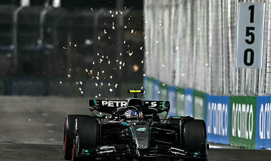 ФОТО. Визуализация отрывов в квалификации Гран-при Сингапура 2025