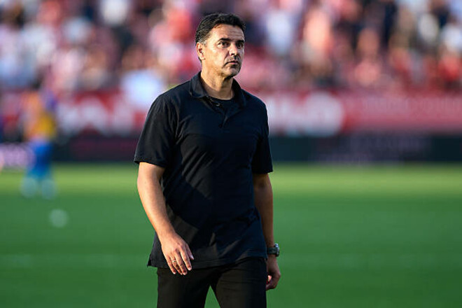 Тренер Жироны: «Он провел отличный матч. Он очень умный»