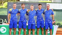 Без Сачко. Стал известен состав Украины на матч Кубка Дэвиса с Люксембургом