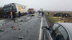 В ужасном ДТП по дороге на матч Лиги Европы погибло 7 фанатов ПАОКа