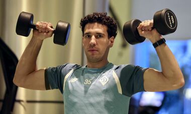 ФОТО. Зимние сборы в Турции. Как Динамо занималось в тренажерном зале