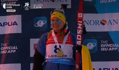 ФОТО. Анастасія Меркушина отримала золоту медаль індивідуальної гонки ЧЄ