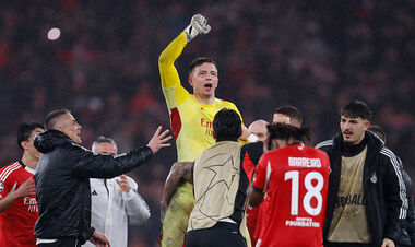 Бенфика – Реал –  4:2. Безумный мяч Трубина на 90+8-й. Видео голов и обзор