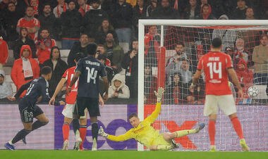 ВІДЕО. Як Мбаппе забив Трубіну і вивів Реал уперед у матчі ЛЧ із Бенфікою