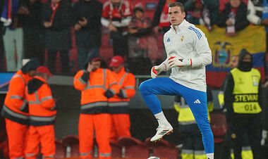 В Іспанії показали, що робив Лунін за мить до гола Трубіна у ворота Реала