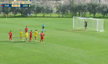 Туреччина U-16 – Україна U-16 – 1:1. Відбитий пенальті на 90+4. Відео голів