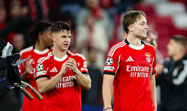 Бенфіка третій рік поспіль забиває 4 голи в матчі ЛЧ проти грандів Ла Ліги