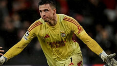 ФОТО. Фанаты пришли к Трубину после его гола в ворота Реала