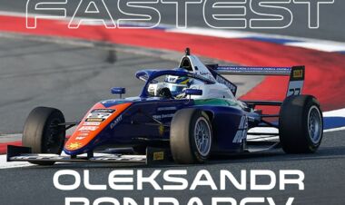 Александр Бондарев стал первым в практике этапа Формулы-4