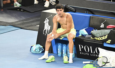 АЛЬКАРАС: Почувствовал что-то в мышце. Сначала я не думал, что это судорога