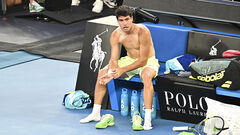 АЛЬКАРАС: «Відчув щось у одному м'язі. Спочатку я не думав, що це судома»