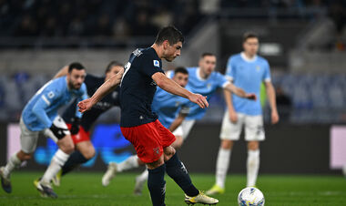 Названо оцінку Маліновського за матч з Лаціо, в якому він забив пенальті