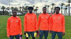 ФОТО. На просмотр в Шахтер прибыли несколько футболистов из Гамбии