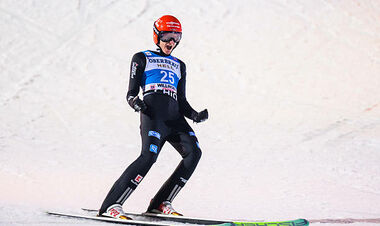 Двоеборье. Гайгер выиграл второй этап многодневки, обойдя Лампартера