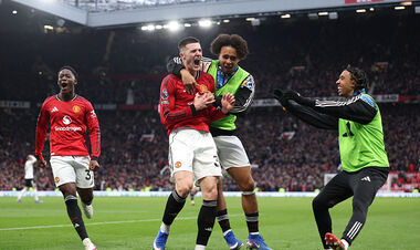 Супергол Кевина. Манчестер Юнайтед вырвал победу у Фулхэма на 90+4-й минуте