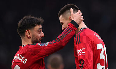 Бруну Фернандеш отдал 11-й и 12-й ассистам за МЮ в сезоне АПЛ