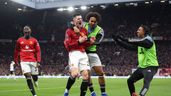 Супергол Кевина. Манчестер Юнайтед вырвал победу у Фулхэма на 90+4-й минуте