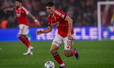 Судаков стане четвертим українцем із 30+ матчами за Бенфіку