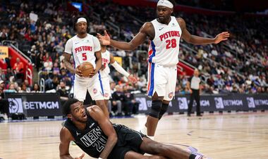 Полная доминация. Детройт установил рекорд франшизы в матче с Бруклином