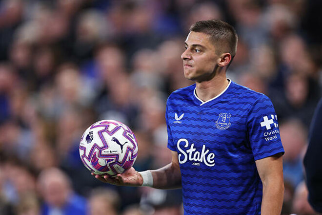 Знову в основі: Миколенко вийде в старті Евертона на матч АПЛ