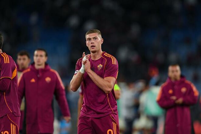 Артем Довбик відзначився першим асистом в сезоні