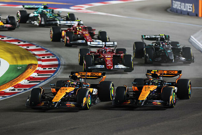 Общий зачет Формулы-1 после Гран-при Сингапура